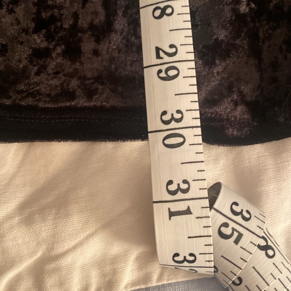 Apt 9- Crushed Stretch Velvet and Lace Sleeveless Mini Dress, Black, Size XXL - Picture 11 of 12